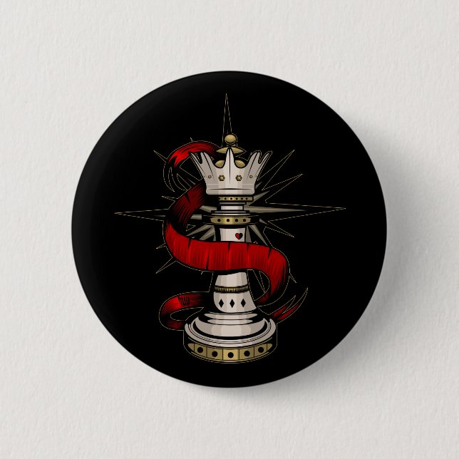 Royal Queen Button (Front)