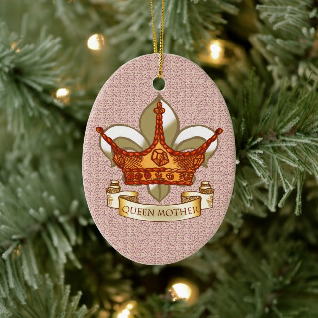 Royal Queen Mother   Ceramic Ornament (Tree)