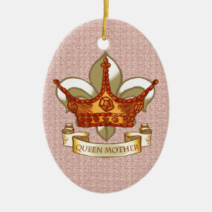Royal Queen Mother   Ceramic Ornament