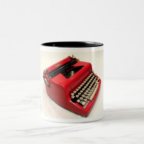 Royal Quiet De Luxe typewriter _ 1957 Two_Tone Coffee Mug