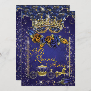 Royal Quinceañera and Sweet 16 Party Invitations
