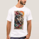 Royal Rebellion – Samurai Card Warriors Art Print  T-Shirt