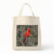 Royal Red Cardinal Tote Bag