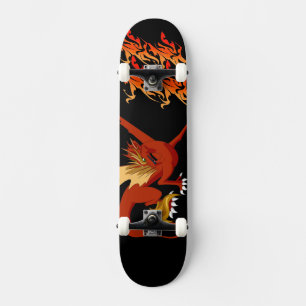 Royal Red Dragon Skateboard Deck