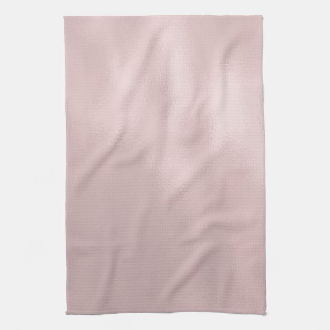 Royal Rose gold Glass Texture Kitchen Towel (Vertical)