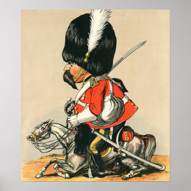 Royal Scots Grays Soldier Poster (Front)