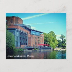Royal Shakespeare Theater, Stratford Upon Avon Postcard