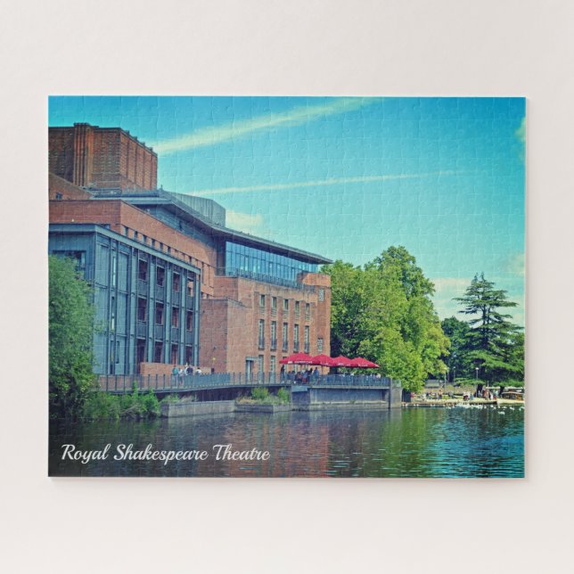 Royal Shakespeare Theatre, Stratford Upon Avon Jigsaw Puzzle (Horizontal)