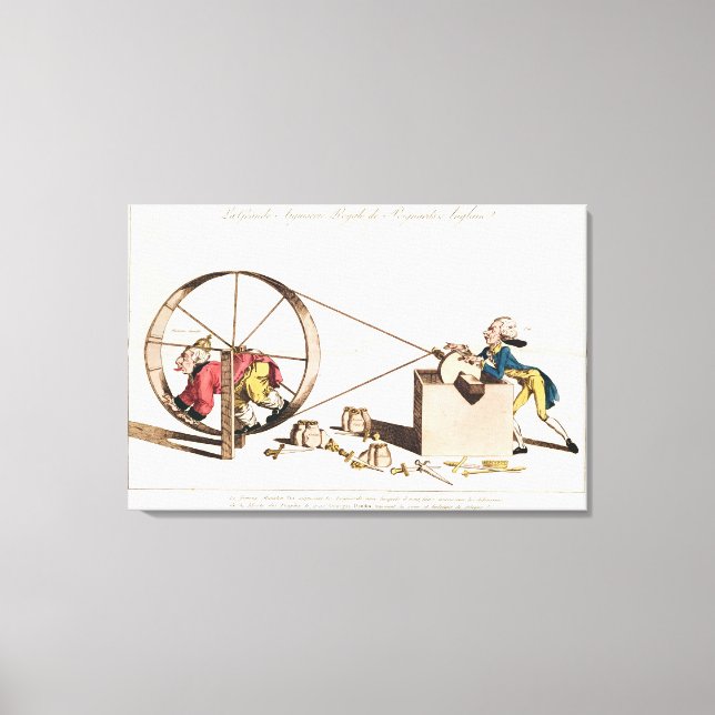 Royal Sharpening Service Canvas Print (Front)