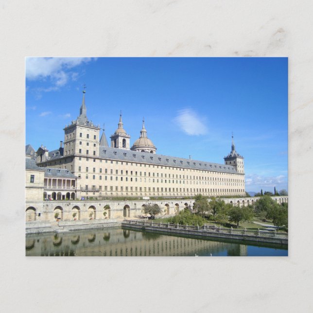 Royal Site of San Lorenzo de El Escorial, Spain Postcard (Front)
