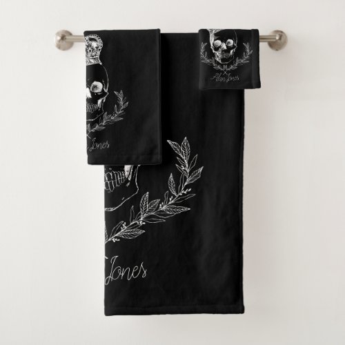 Royal Skull Bath Towel Set