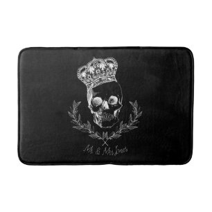 Royal Skull Bathroom Mat