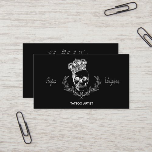 Royal Skull Business Card