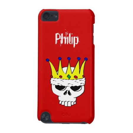 Royal Skull Ipod Touch Case Template
