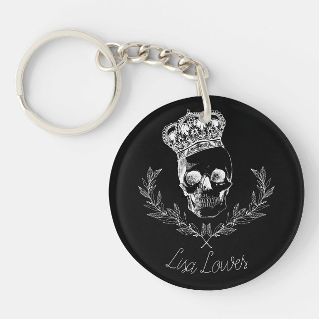 Royal Skull Keychain (Front)