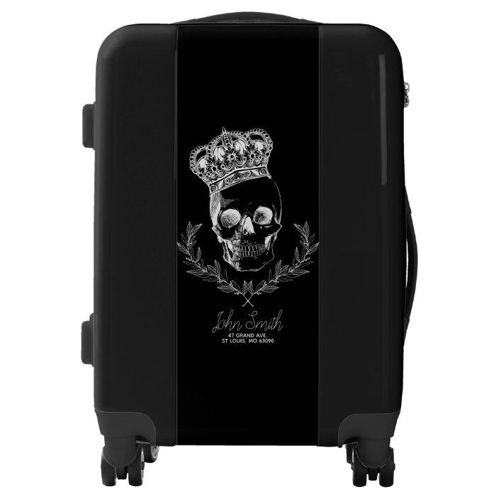 suitcase skull