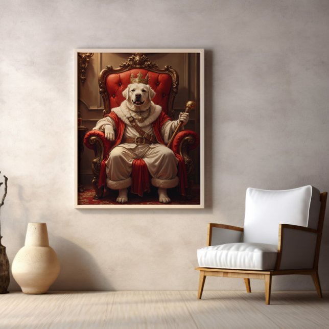 Royal Snoozer: Snacks, Naps, and Nobility Poster (Creator Uploaded)