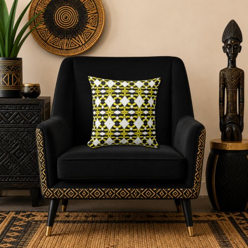 Royal Solaris Throw Pillow