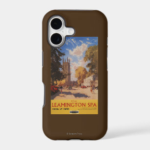 Royal Spa, Street View British Railways Poster iPhone 17 Case