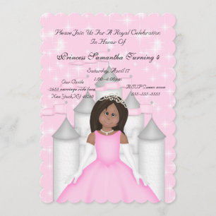 Royal Sparkle Princess Birthday Party Invitation