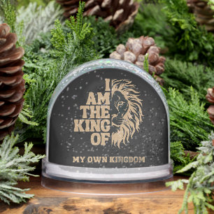 Royal Spirit Shimmer Kingdom Snow Globe