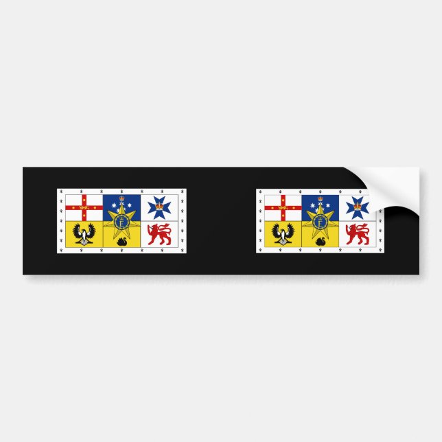 Royal Standard Australia, Australia Bumper Sticker (Front)