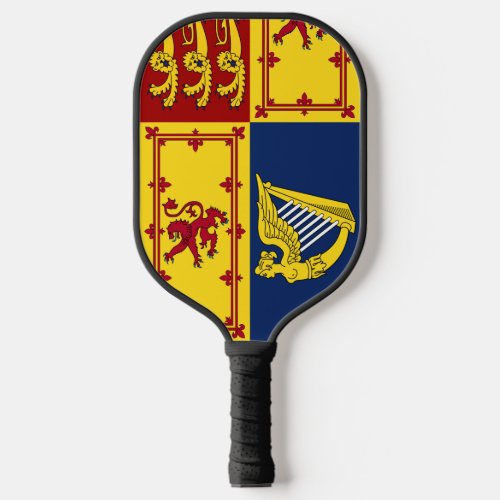 Royal Standard Flag United Kingdom England Britain Pickleball Paddle