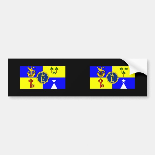 Royal Standard Mauritius, Mauritius Bumper Sticker (Front)