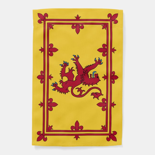 Royal Standard of Scotland Red Lion Scottish Flag  (Front)