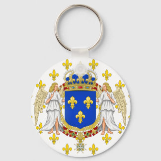 Royal Standard Of The Kingdom Of France, France Keychain