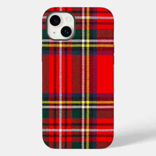 Royal Stewart Clan Tartan Plaid  Case_Mate iPhone 14 Plus Case