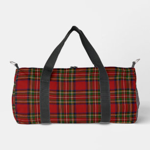 Royal Stewart Clan Tartan Plaid Duffle Bag