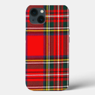 Royal Stewart Clan Tartan Plaid iPhone 13 Case