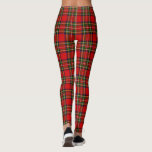 Royal Stewart Clan Tartan Plaid  Leggings<br><div class="desc">Traditional plaid Royal Stewart tartan pattern done in the classic red,  green,  blue,  yellow,  and white stripes and checks. Great for any occasion and especially nice for the holiday gifts.</div>