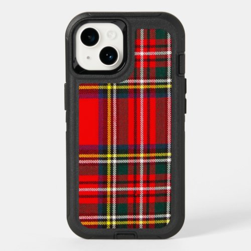 Royal Stewart Clan Tartan Plaid  OtterBox iPhone 14 Case