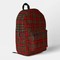 Royal Stewart Clan Tartan Plaid 