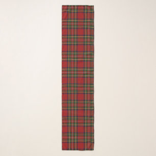 Royal Stewart Clan Tartan Plaid Scarf