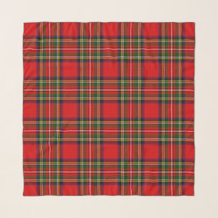 Royal Stewart Clan Tartan Plaid Scarf
