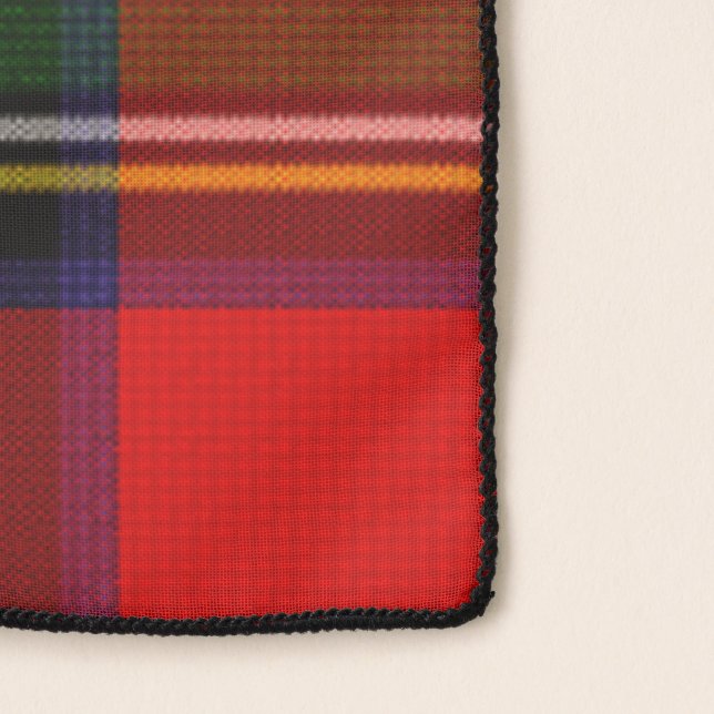 Royal Stewart Clan Tartan Plaid  Scarf (Detail)