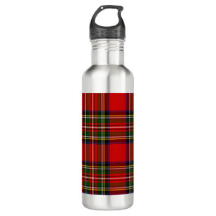 Royal Stewart Clan Tartan Plaid Stainless Steel Water Bottle
