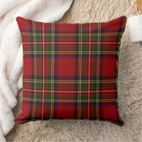 Royal Stewart Clan Tartan Plaid