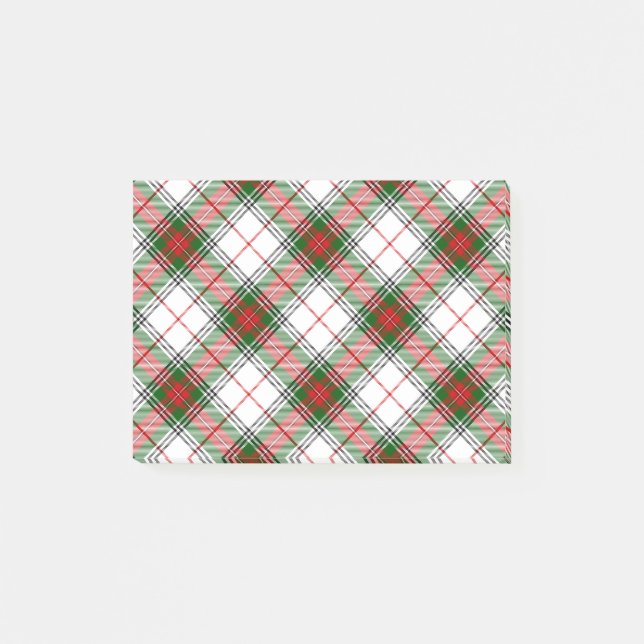 Royal Stewart Clan Tartan Post-it Notes (Front)