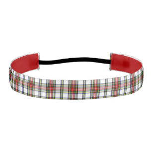 Royal Stewart Plaid Athletic Headband