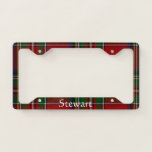 Royal Stewart Plaid License Plate Frame at Zazzle