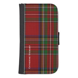 Royal Stewart Plaid Samsung Galaxy S4 Wallet