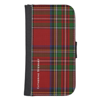Royal Stewart Plaid Samsung Galaxy S4 Wallet