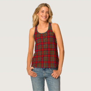 Royal Stewart Scottish Clan Tartan Tank Top