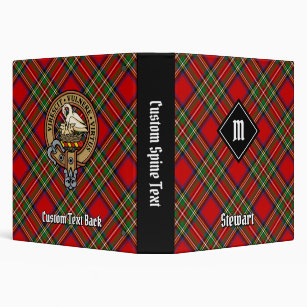 Royal Stewart Tartan 3 Ring Binder