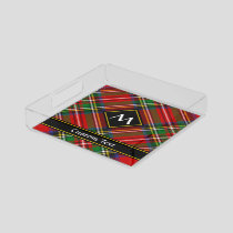 Royal Stewart Tartan Acrylic Tray