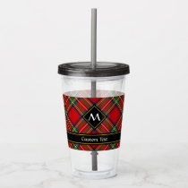 Royal Stewart Tartan Acrylic Tumbler